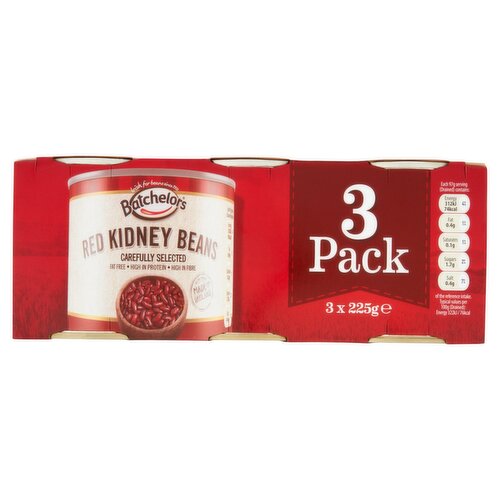 Batchelors Red Kidney Beans 3 Pack (225 g)