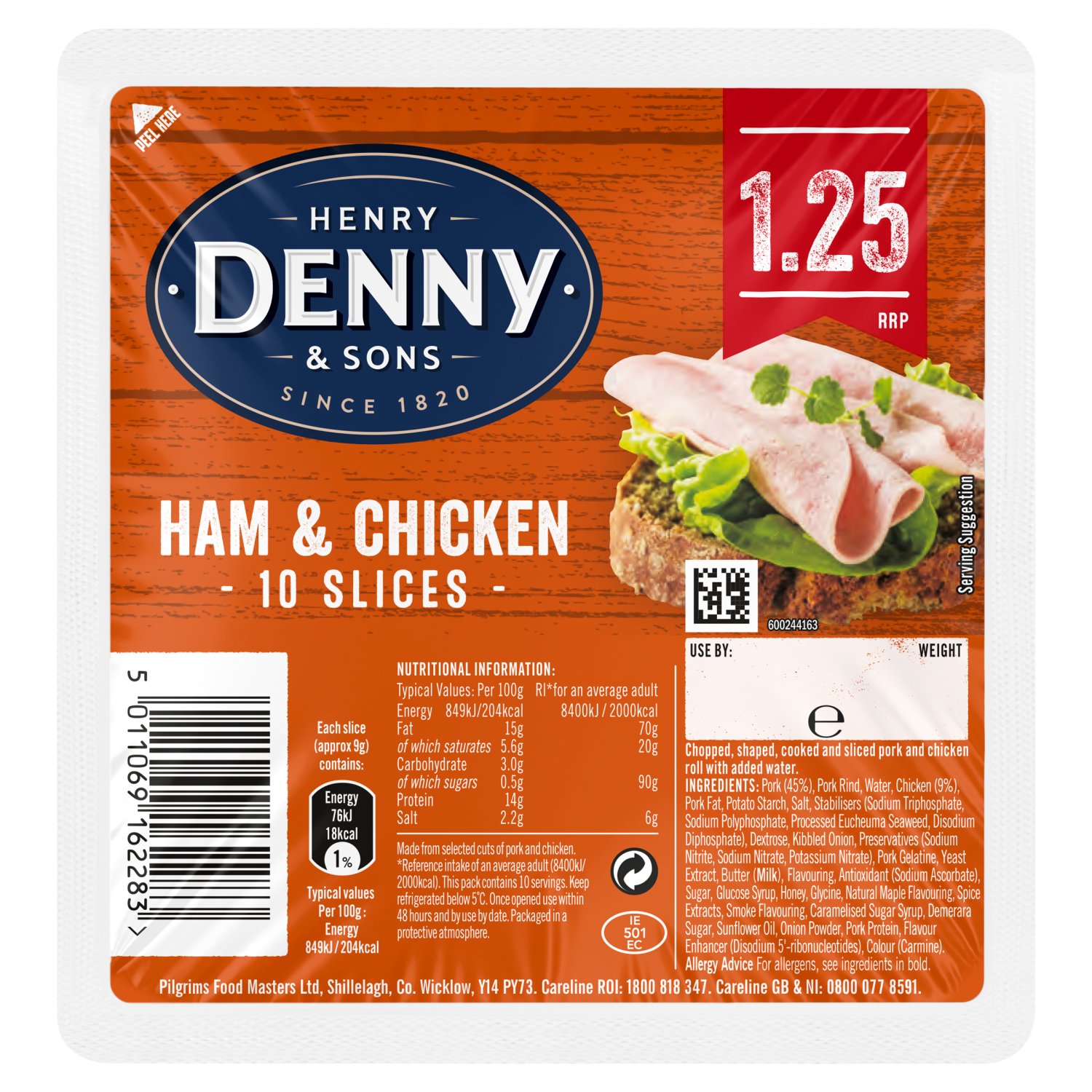Denny Chicken & Ham (90 g)