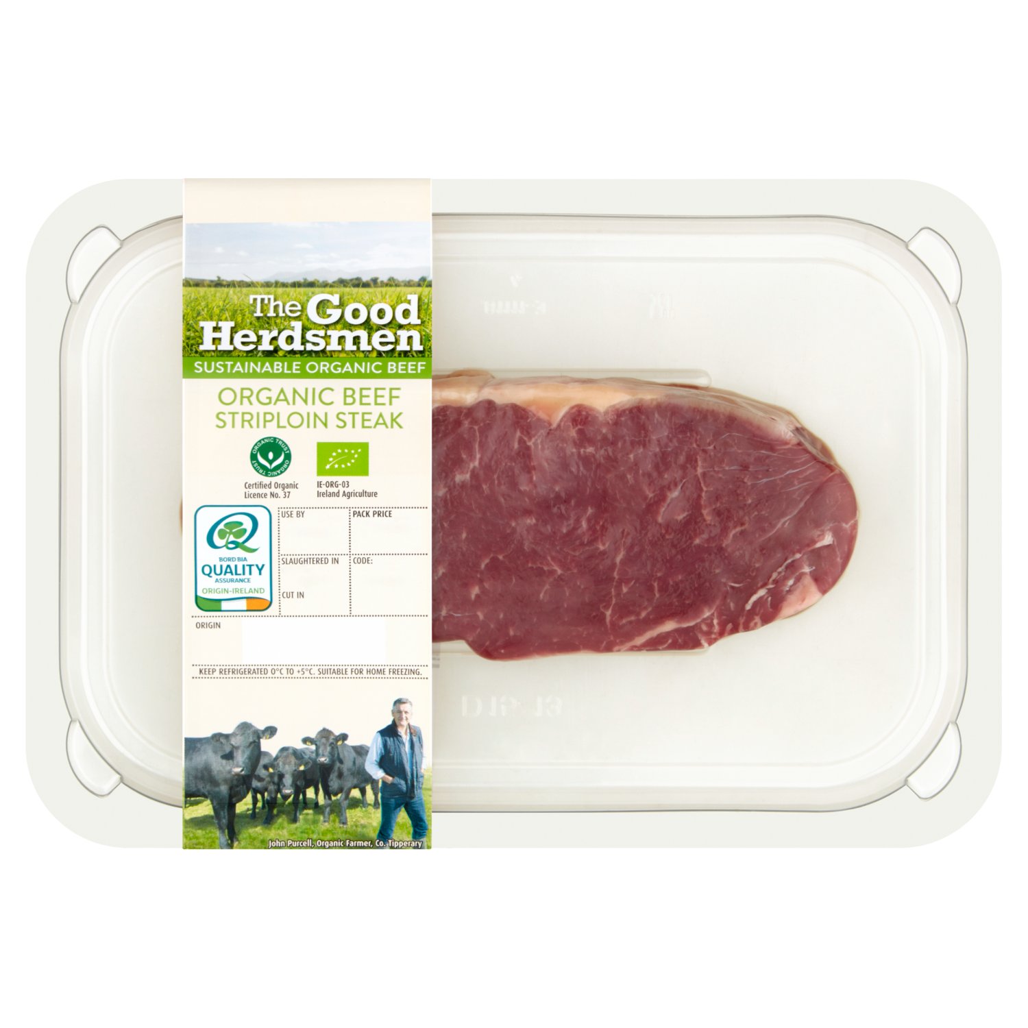 Good Herdsmen Organic Beef Striploin Steak (200 g)
