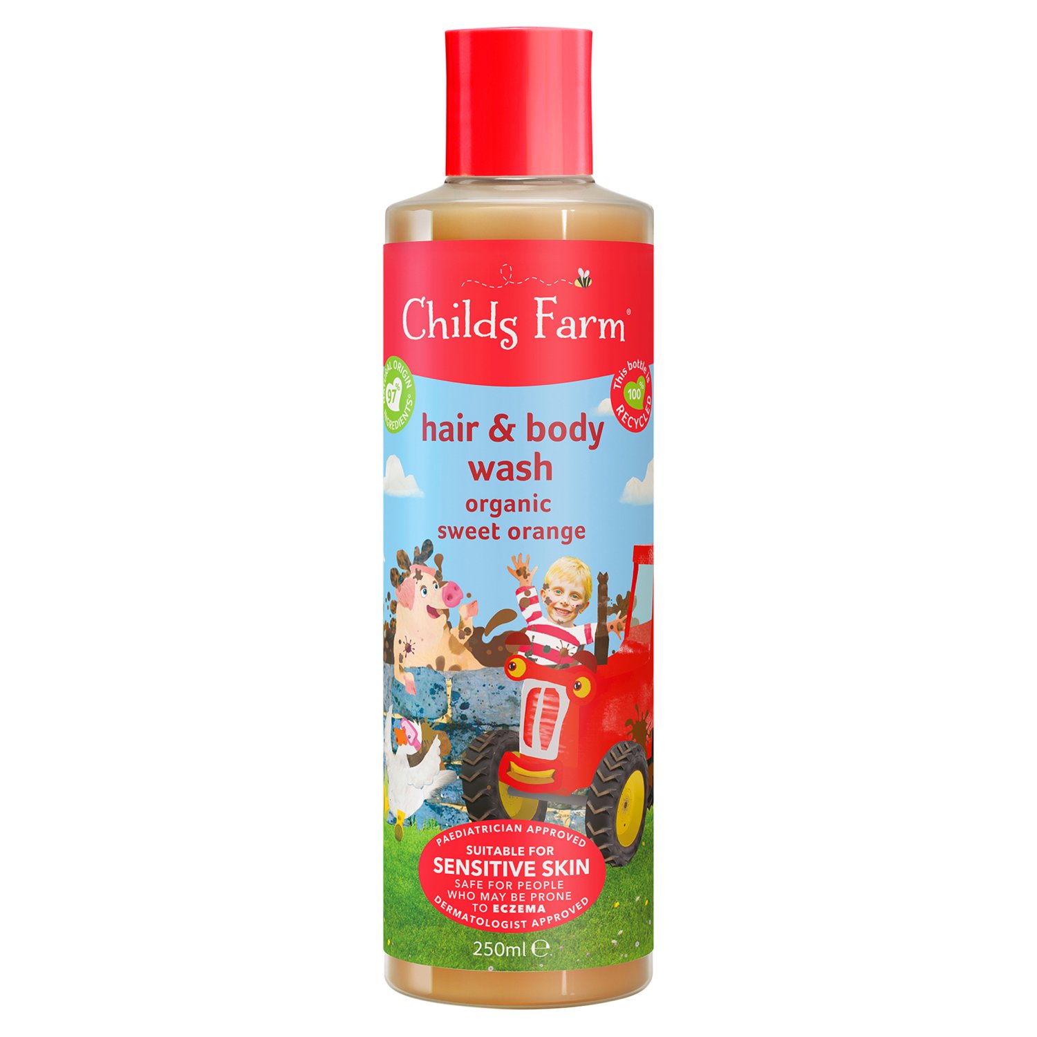 Childs Farm Sweet Orange Hair & Body Wash (250 ml)
