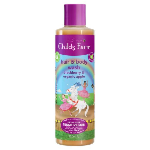 Childs Farm Blackberry & Apple Hair & Body Wash (250 ml)