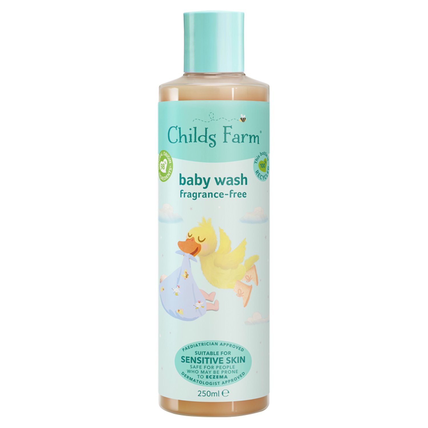 Childs Farm Baby Wash Unfragranced (250 ml)