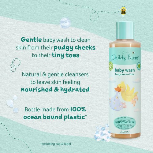 Childs Farm Baby Bedtime Bubble Bath - Newborn & Up, Organic Tangerine,  Dermatologist & Paediatrician Approved, Vegan & Cruelty-Free, Eco-Friendly  Packaging