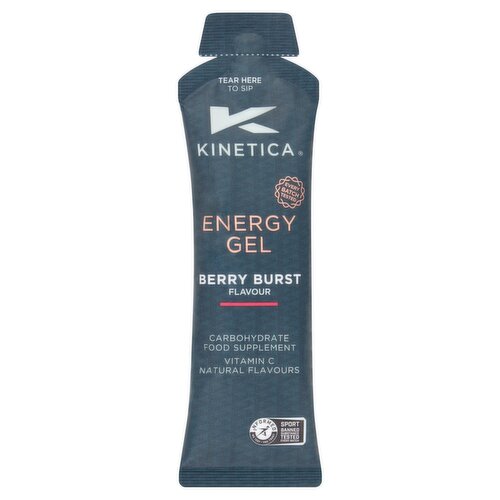Kinetica Energy Gel Berry Burst Flavour (70 g)