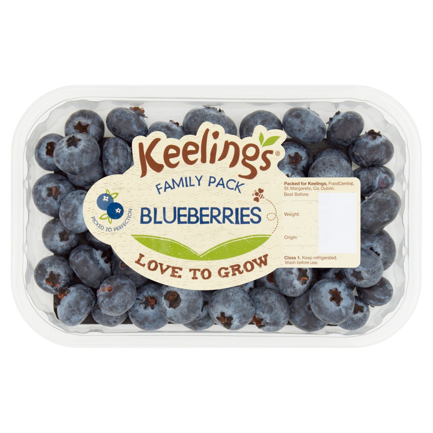 Keelings Blueberries Family Pack (200 g)