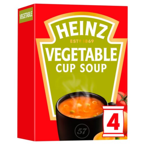 Heinz Vegetable Cup Soup 4 Pack (76 g)