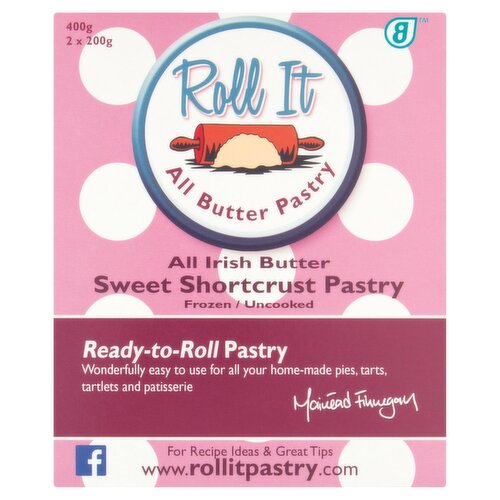 Roll It Pastry Sweet Shortcrust Pastry (400 g)