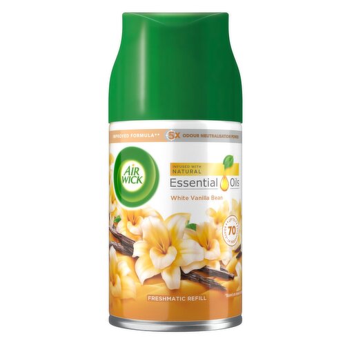 Airwick White Vanilla Bean Freshmatic Refill  (250 ml)