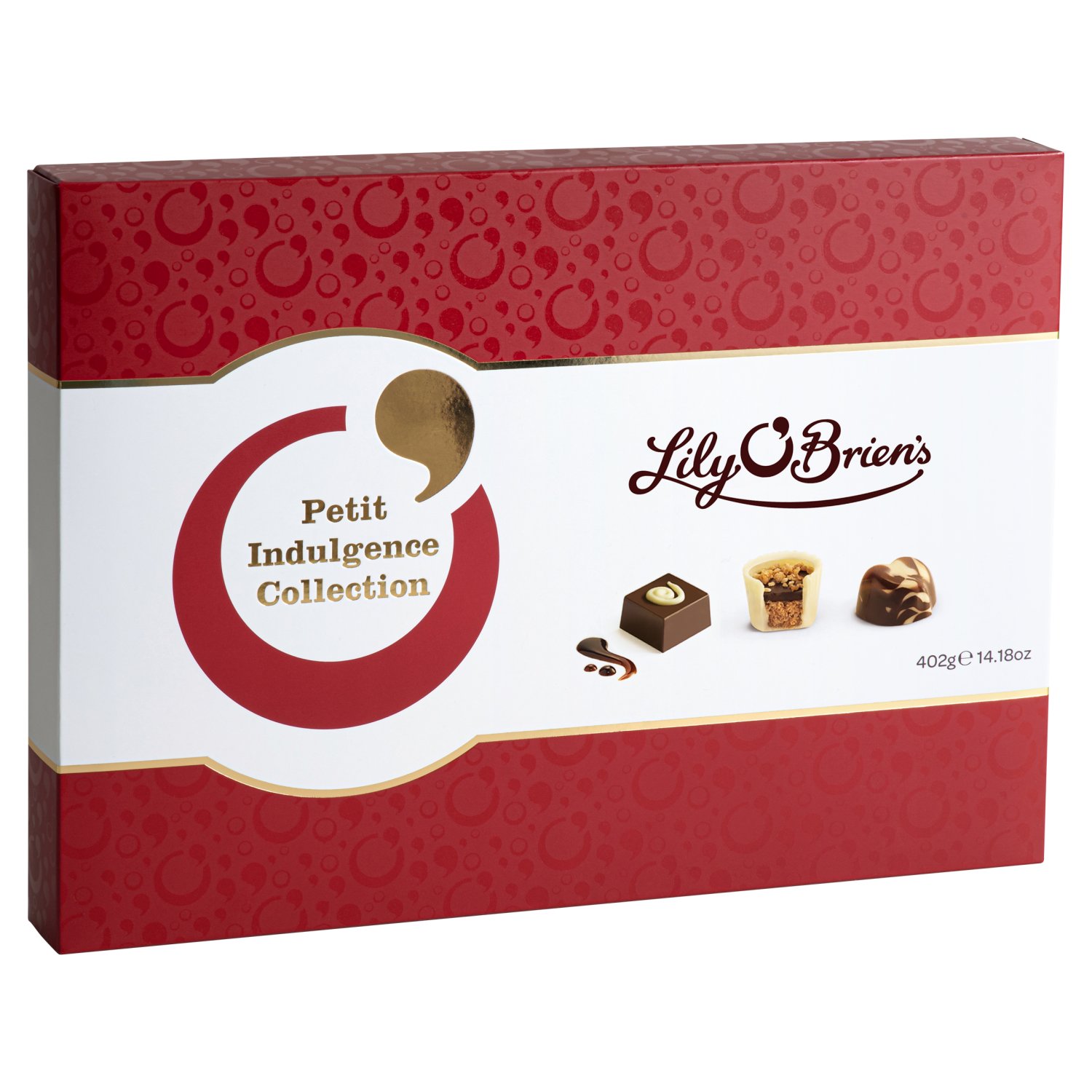 Lily O Briens Petit Chocolate Indulgence Purple Box (402 g)