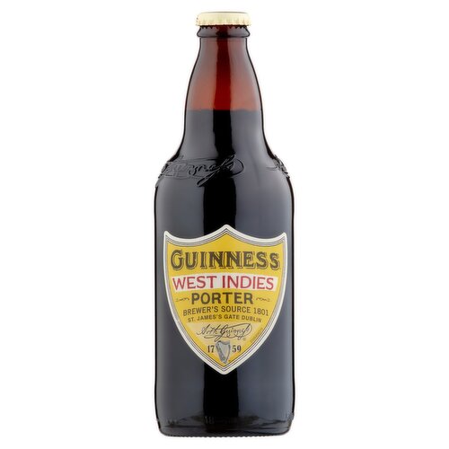 Guinness West Indies Porter Bottle (500 ml)