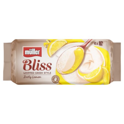 Muller Corner Bliss Yogurt with Lemon 4 Pack (105 g)