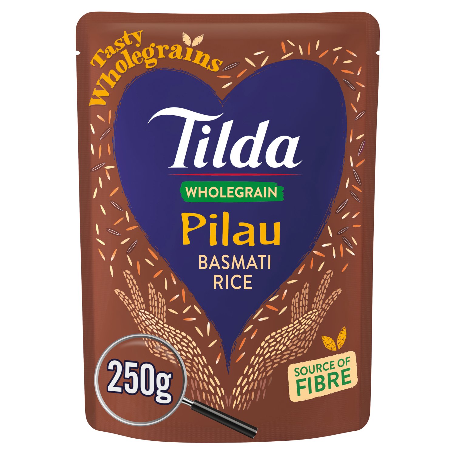 Tilda Microwave Wholegrain Pilau Rice (250 g)