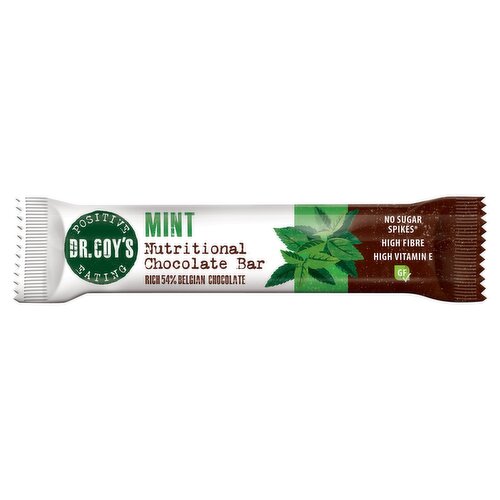 Dr. Coys  Mint Nutritional Chocolate Bar  (35 g)