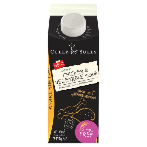 Cully & Sully Chicken & Vegetable Soup (750 g) Storefront EN