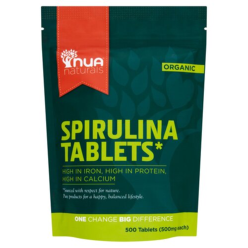 Nua Naturals Organic Spirulina Tablets (1 Piece)