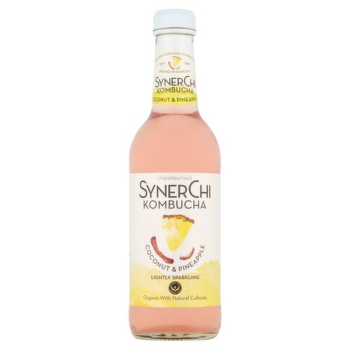 Synerchi Kombucha Coconut & Pineapple (330 ml)