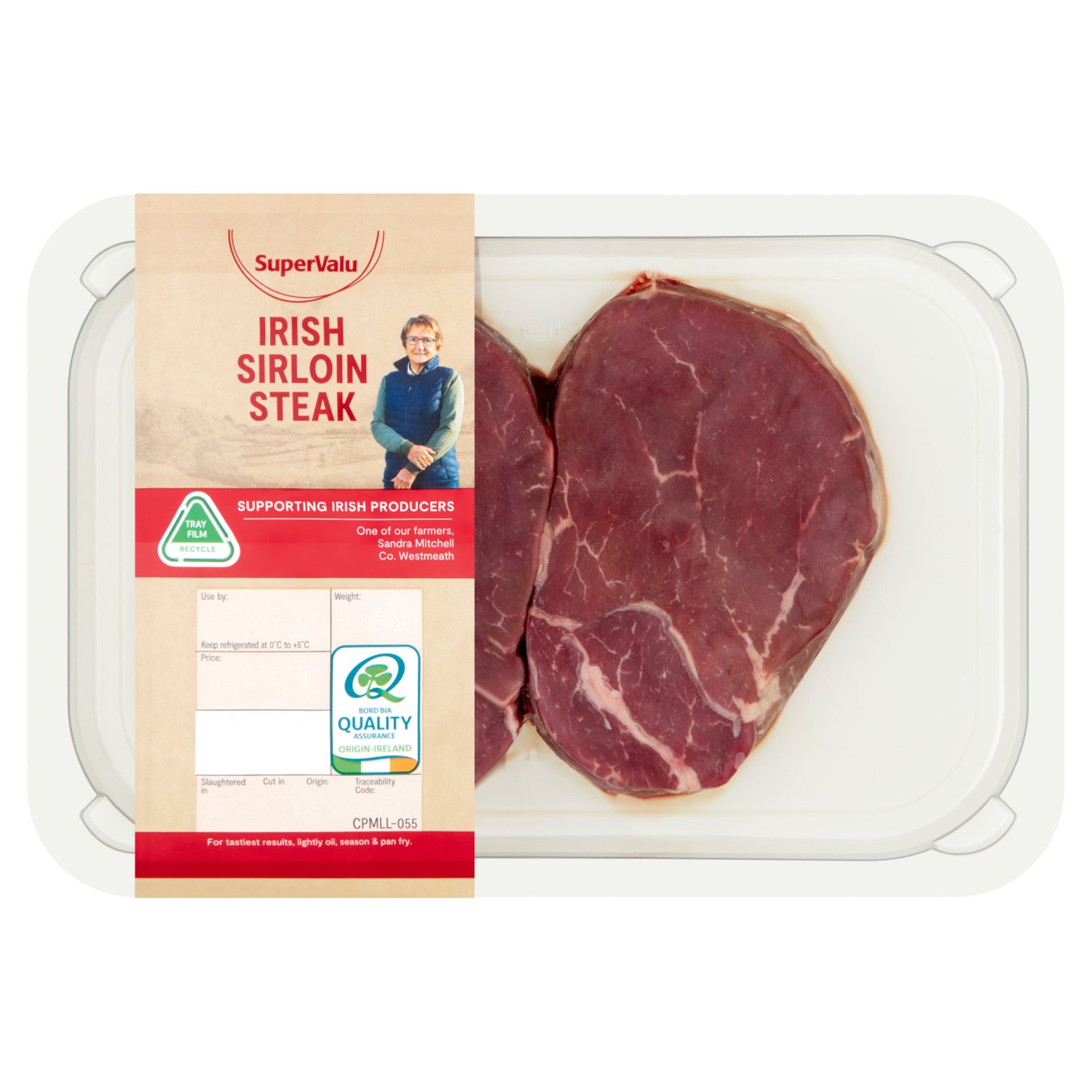 SuperValu Sirloin Steak (454 g)