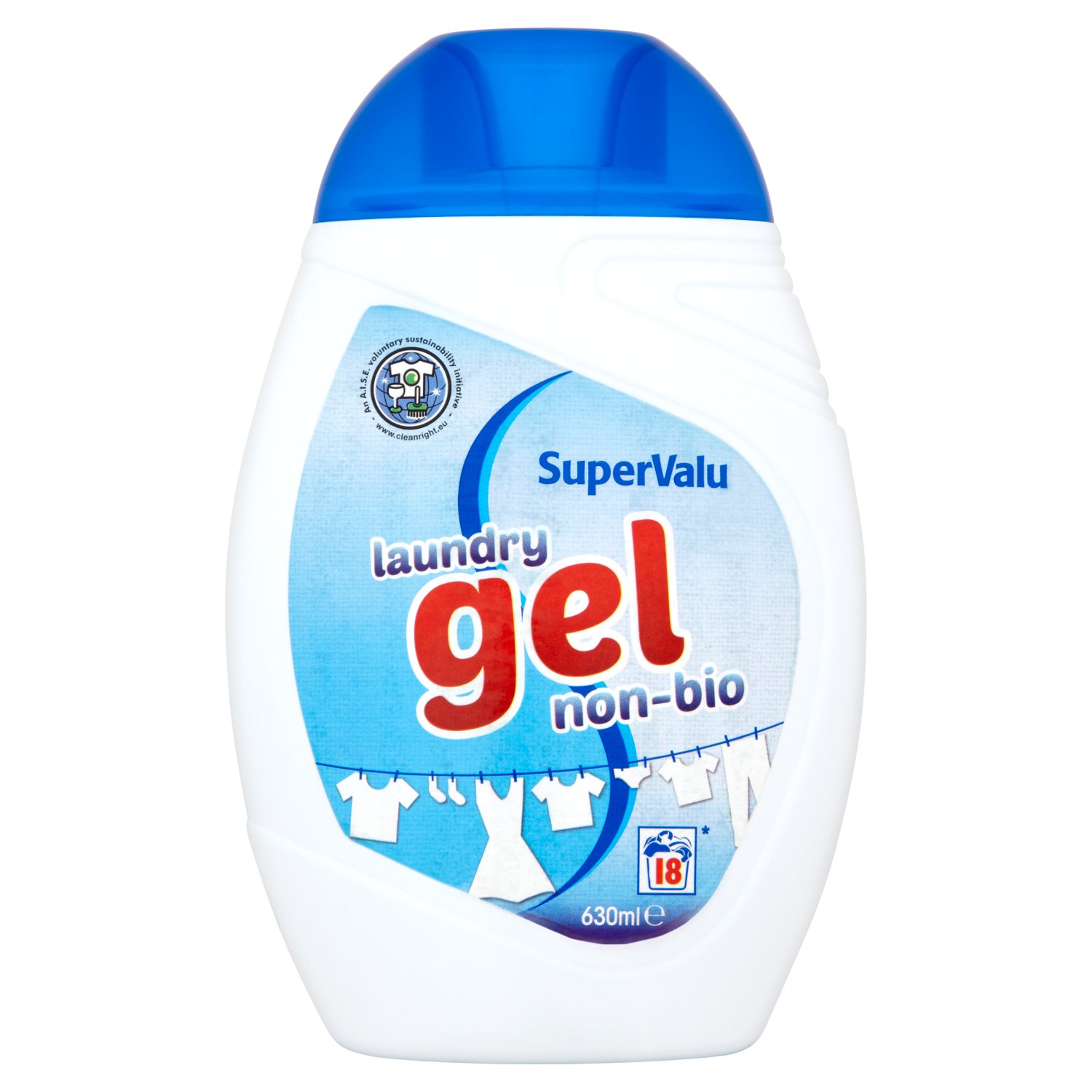 SuperValu Laundry Gel Non Bio 18 Washes (630 ml)