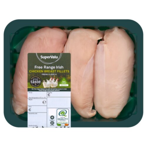 SuperValu Fresh Irish Free Range Chicken Breast Fillets (440 g) Storefront EN
