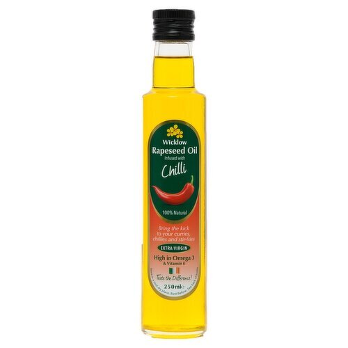 Wicklow Rapeseed Oil with Chilli  (250 ml)