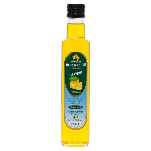 Wicklow Rapeseed Oil with Lemon (250 ml)