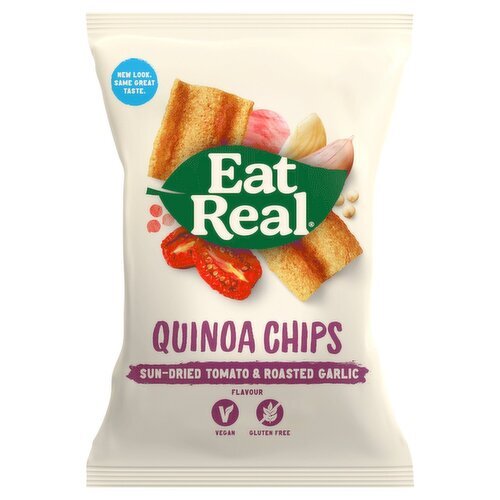 Eat Real Quinoa Chips Sundried Tomato & Garlic (80 g)