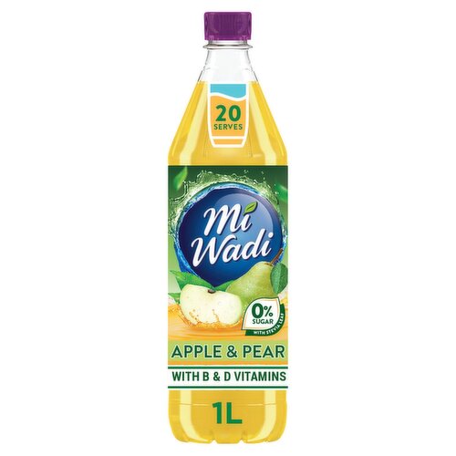 Mi Wadi Zero Apple & Pear Squash (1 L)