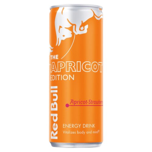 Red Bull Strawberry Apricot Amber Edition Drink Can (250 ml)