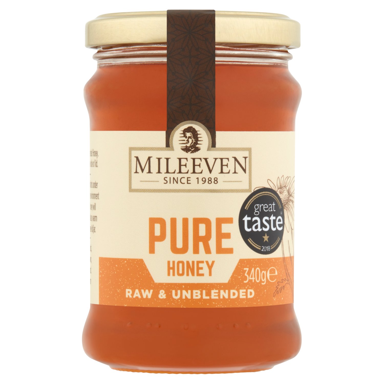 Mileeven Pure Honey Raw And Unblended (340 g)