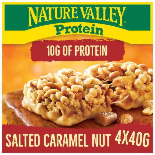 Nature Valley Protein Salted Caramel Nut Bars 4 Pack (40 g)