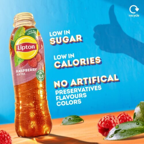 Lipton Ice Tea Raspberry 500ml (12 Pack)