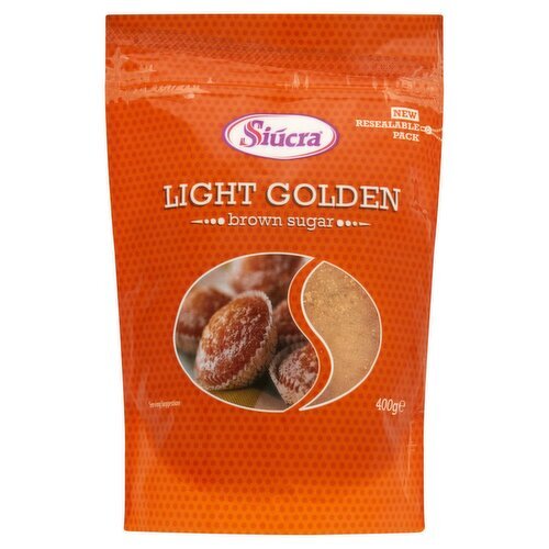 Siúcra Light Golden Brown Sugar (400 g)