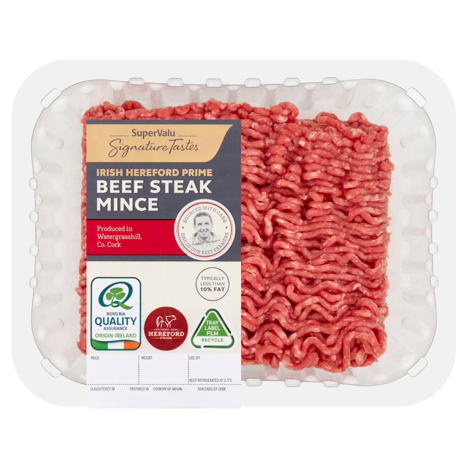 Signature Tastes Irish Hereford Beef Steak Mince (454 g)