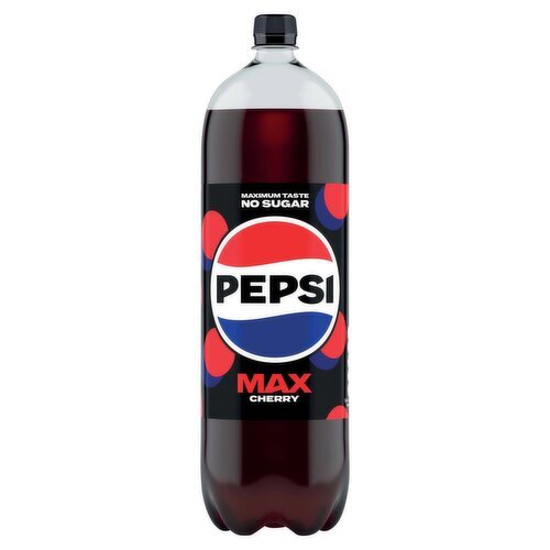 Pepsi Max Cherry Sugar Free Cola Bottle (2 L)