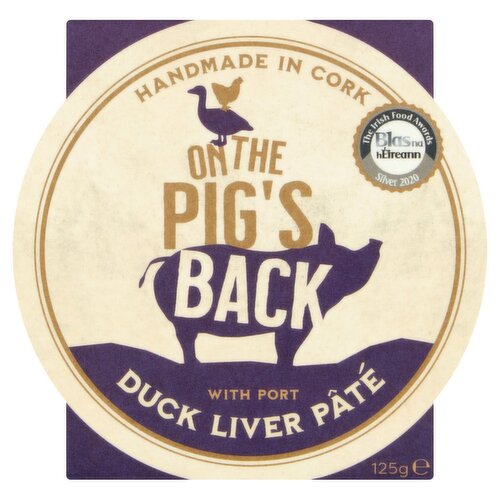 On The Pigs Back Duck Liver Pate with Port (125 g)