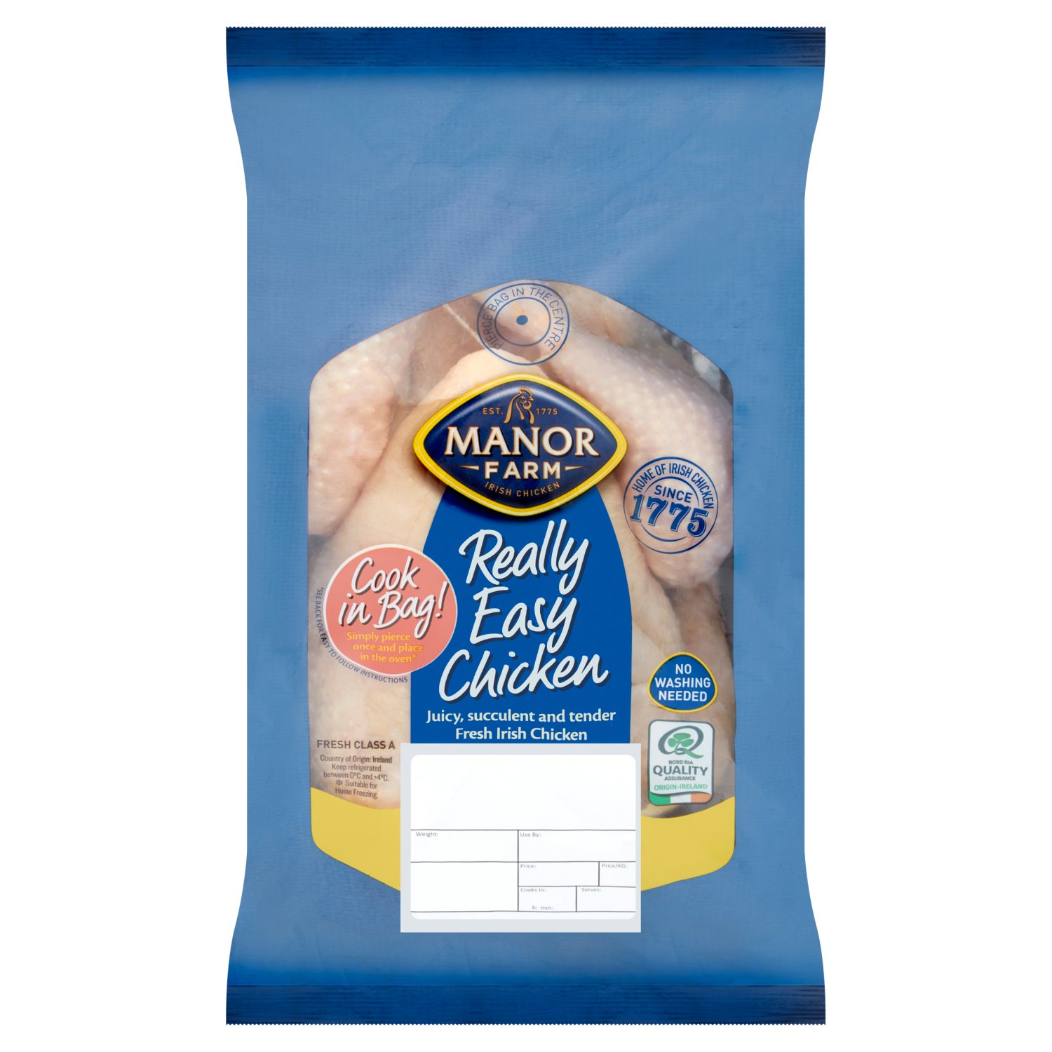 Manor Farm Cook in a Bag Chicken (1.6 kg)