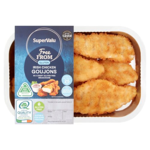 SuperValu Fresh Irish Gluten Free Breaded Chicken Goujons (270 g)