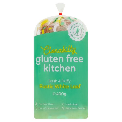 Clonakilty Gluten Free Kitchen White Loaf (400 g)