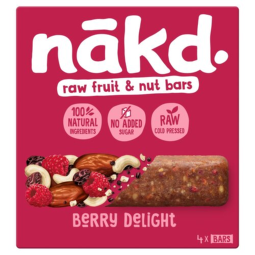  Nakd Bars, Cocoa Orange Raw Fruit and Nuts, Gluten Free, Vegan,  18 Count: Granola And Trail Mix Bars