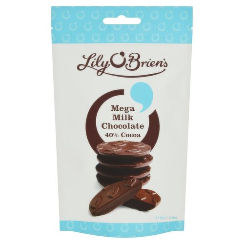 Lilly O'Brien 40% Mega Milk Chocolate Bag (110 g)