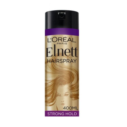 L'Oreal Elnett Care For Damaged Hair Strong Hold Hairspray (400 ml)