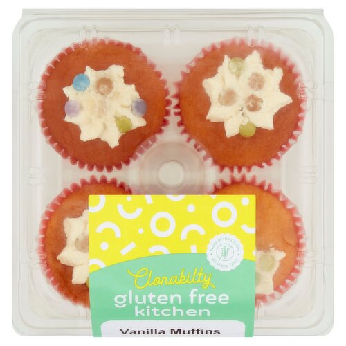 Clonakilty Gluten Free Kitchen Vanilla Cupcakes (240 g)