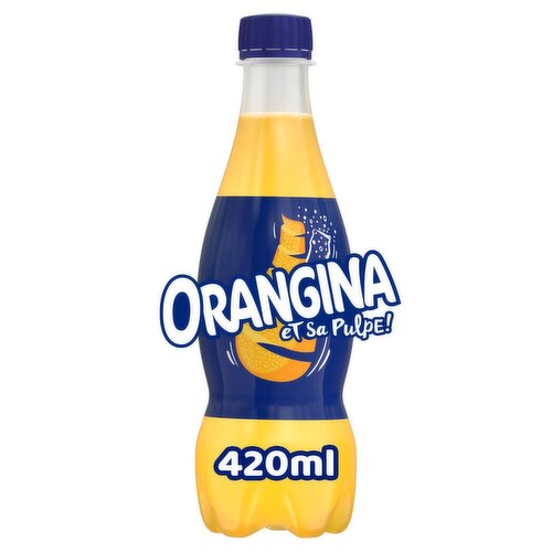 Orangina Sparkling Fruit Drink (420 ml)