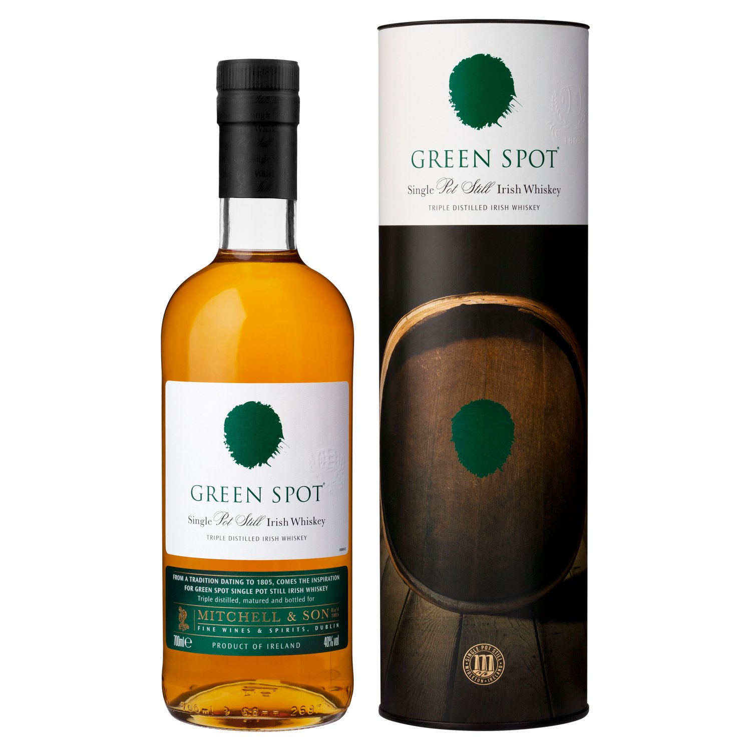 Green Spot Single Pot Still Irish Whiskey (70 cl)