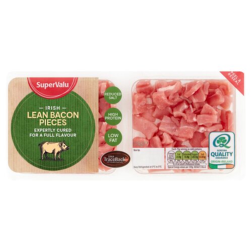 SuperValu Reduced Salt Lean Diced Bacon Pieces (150 g)