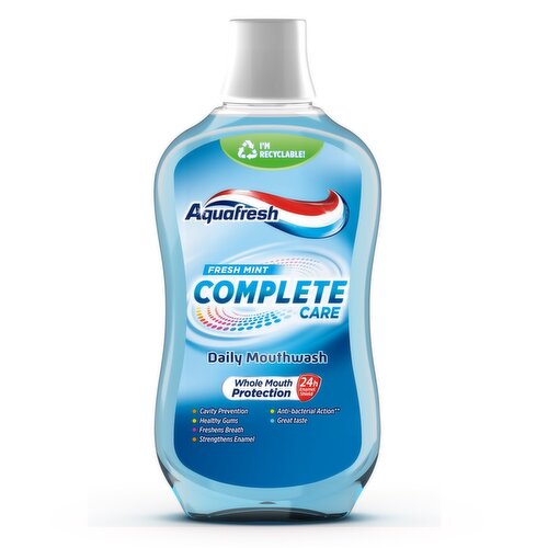 Aquafresh Fresh Mint Mouthwash (500 ml) Storefront EN