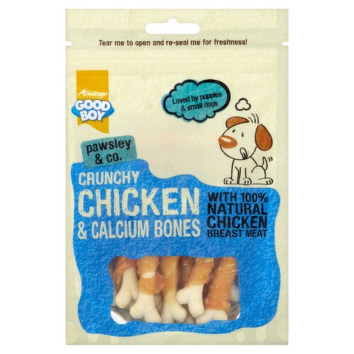 Good Boy Crunchy Chicken and Calcium Bone Dog Treats (100 g)