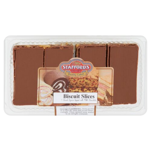 Staffords Chocolate Biscuit Slice (250 g)