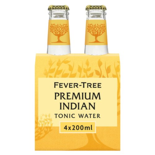 Fever-Tree Indian Tonic Water 4 Pack (200 ml)