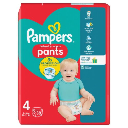 Boys' Nighttime Bedwetting Underwear, 9 Diapers - Fry's Food Stores